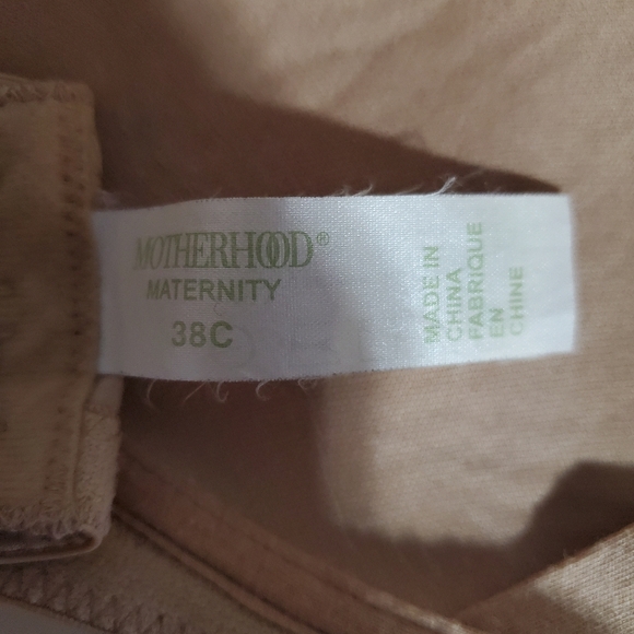 Motherhood Maternity Nude Nursing Bra 38C - Picture 7 of 8